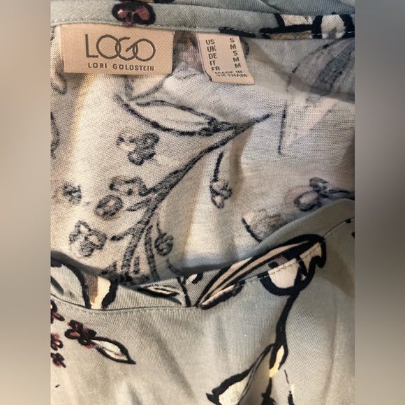 NWOT LOGO Floral Print Tunic! - Picture 9 of 9